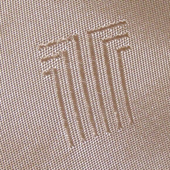 Vintage LANVIN Sports Coat, 45/46, Khaki, 2 button, Patch pockets, Logo lining - Picture 9 of 13